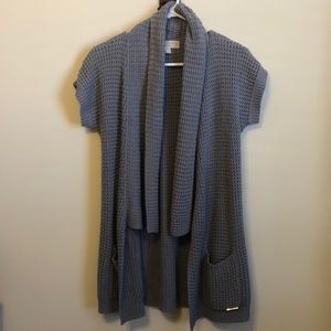 Shirt sleeved cardigan